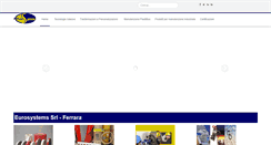 Desktop Screenshot of eurosystemssrl.it